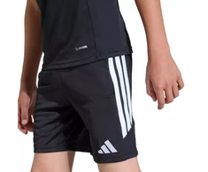 adidas Tiro 26 Lyga Treniruočių Šortai Vaikams, Juodi ir Balti JY7147