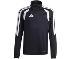 adidas Tiro 26 Lyga treniruočių viršutinė dalis, juoda ir balta JY7161, vaikiškas džemperis