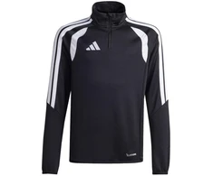 adidas Tiro 26 Lyga treniruočių viršutinė dalis, juoda ir balta JY7161, vaikiškas džemperis