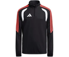 adidas Tiro 26 lygos treniruočių viršus vaikams, juodos, baltos ir raudonos spalvos, JY7159