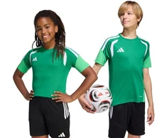 adidas Tiro 26 Varžybinių treniruočių marškinėliai vaikams Žali KA7606