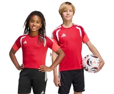adidas Tiro 26 Varžyboms ir treniruotėms vaikiškas T-shirt raudonas KA7601