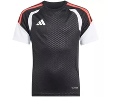 adidas Tiro 26 Varžybų treniruočių marškinėliai vaikams Juodi KA7607