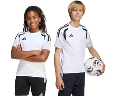 adidas Tiro 26 Varžybų treniruočių marškinėliai vaikams, balti ir juodi, KA7603