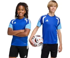 adidas Tiro 26 Varžybų treniruočių vaikiški marškinėliai, Mėlyna/Šviesiai mėlyna KA7602