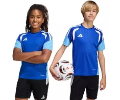 adidas Tiro 26 Varžybų treniruočių vaikiški marškinėliai, Mėlyna/Šviesiai mėlyna KA7602