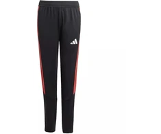 adidas Tiro 26 varžybų treniruočių vaikiškos kelnės juodos ir raudonos KA5136