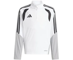 adidas Tiro 26 Varžybų treniruočių viršutinė dalis vaikams, balta ir pilka KA7577