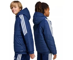 adidas Tiro 26 Žiemos tamsiai mėlynos vaikiška striukė KA8026