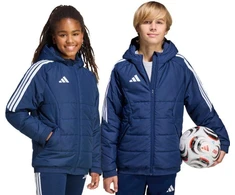 adidas Tiro 26 Žiemos tamsiai mėlynos vaikiška striukė KA8026