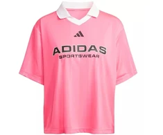 Adidas Tiro Q4 moteriški marškinėliai rožiniai JN2747