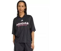 adidas Tiro Q4 Moteriški Polo Marškinėliai Juodi JN2749