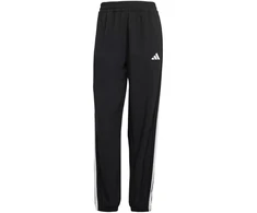 adidas Train Essentials 3 juostelių austinės kelnės moterims, juodos JI8313