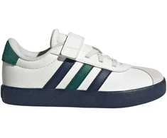 Adidas VL Court 3.0 riedlentininkų bateliai vaikams, balti, IH3957