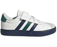 Adidas VL Court 3.0 riedlentininkų bateliai vaikams, balti, IH3957