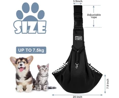 Adiwo augintinio nešyklė per petį mažiems ir vidutiniams šunims bei katėms iki 7,5kg U9-KZDCWBH240329-FBA