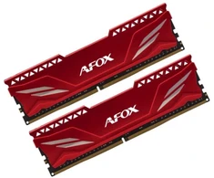 AFOX Žaidimų DDR4 2x16GB 3200MHz CL16 RANK1 XMP2 Raudona AFLD432PS1CAD