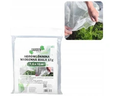 Agroplėvelė 1,6 x 10 m pavasarinė balta 17 g/m²