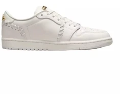 Air Jordan 1 Low Method of Make Wmns “Balti/Metalinio aukso” moteriški sportiniai bateliai - FN5032-100