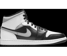 Air Jordan 1 Mid Baltas Shadow batai - 554724-073