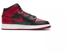 Air Jordan 1 Mid Banned GS retro batai - 554725-074