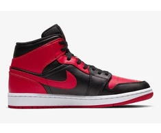 Air Jordan 1 Mid Banned Krepšinio bateliai - 554724-074