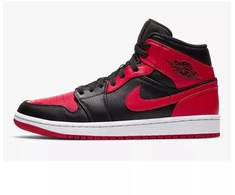 Air Jordan 1 Mid Banned Krepšinio bateliai - 554724-074