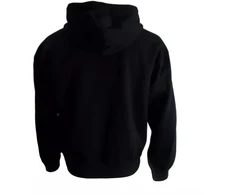 Air Jordan Brooklyn Fleece džemperis su gobtuvu ir pilnu užtrauktuku, juodas - IB7908-010