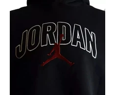 Air Jordan Brooklyn Fleece Vyriškas Džemperis su Gobtuvu Juodas - IB7241-010