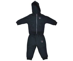 Air Jordan Flight 5 Komplektas Vaikams Juodas Sportinis Kostiumas - 655991-023
