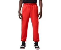 Air Jordan Flight Fleece vyriškos sportinės kelnės, raudonos spalvos – FV7251-673