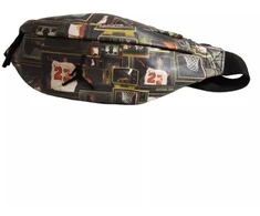 Air Jordan Jam Borough Grafinis Kryžinis Krepšys Juoda/Multi - MA9065-K90