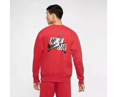 Air Jordan Jumpman Fleece Džemperis Raudonas - CK6763-687