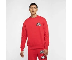 Air Jordan Jumpman Fleece Džemperis Raudonas - CK6763-687