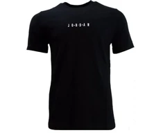 Air Jordan Jumpman Siuvinėtas Air Crew vyriški marškinėliai Juodi - DM3182-010