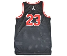 Air Jordan Junior Michael Jordan 23 vaikiški krepšinio marškinėliai, juodi - 95A773-023