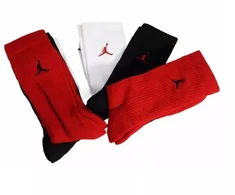 Air Jordan Kasdienės Paminkštintos Krepšinio Kojinės Vyrams, 6 poros - HV6228-900