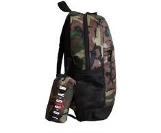 Air Jordan Mokyklinė kuprinė su penalu Camo + Penalas - 9B0503-650