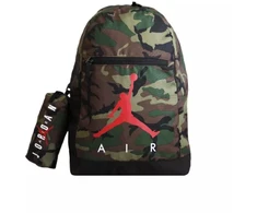 Air Jordan Mokyklinė kuprinė su penalu Camo + Penalas - 9B0503-650