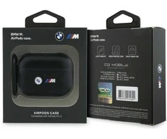 Dėklas BMW Curved Line Case for AirPods Pro 3 - Juodas