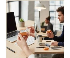 AirPods Pro 3 dėklas oranžinis Uniq