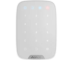 AJAX KeyPad Plus belaidė valdymo klaviatūra (balta)