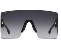 Akiniai DSQUARED2 D2-0126-S-807. Akiniai przeciwsłoneczne, Kolor juoda. Unisex.