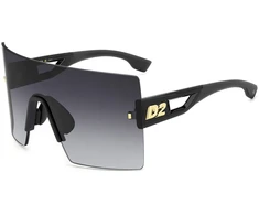 Akiniai DSQUARED2 D2-0126-S-807. Akiniai przeciwsłoneczne, Kolor juoda. Unisex.