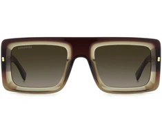 Akiniai DSQUARED2 D2-0141-S-XL7. Akiniai przeciwsłoneczne, Kolor ruda. Mężczyzna.