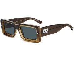Akiniai DSQUARED2 D2-0142-S-9EN. Akiniai przeciwsłoneczne, Kolor ruda. Mężczyzna.