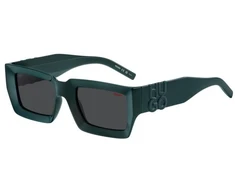 Akiniai HUGO HG-1310-S-MR8. Akiniai przeciwsłoneczne, Kolor žalia. Mężczyzna.