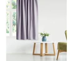 Aksominė užuolaida su kilpomis AmeliaHome 200 × 245 cm, rožinė