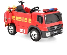 Akumuliatorinis gaisrinės automobilis vaikams HECHT 51818, 2x35W