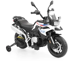 Akumuliatorinis motociklas BMW F 850 GS, 3-8 metų vaikams
